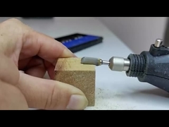 استخدام مواد مختلفة (معدن ، خشب ، ألومنيوم ... إلخ) بواسطة نتوءات كربيد متعددة