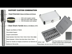 مجموعة بور كاربيد التونغستين للطحن الدقيق التلميع التشكيل والتجريف