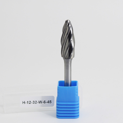 جودة  SH Flame Finishing Bur Power Carving Bits For Wood Carbide Rotary Burrs مصنع