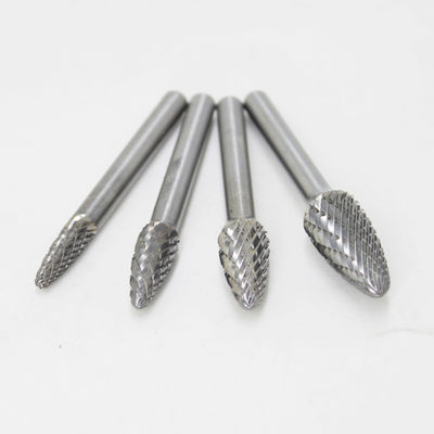 سعر جيد 6*8mm Rotary Burs Sets Plastic Box Tube Package Genuine Solid Tree Shape Carbide Burr for Metal Aluminum الانترنت