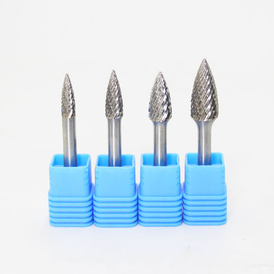 سعر جيد WUWTOOLS 6mm Shank Double Cut Carbide Burr for Hardened Steel Metal Removal with Die Grinder الانترنت